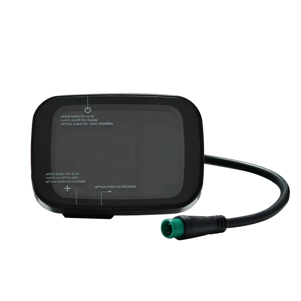 YL81C EBike LCD Display 5Pin Waterproof Connector Electric Bike for Controller 36V 48V Electric Mountain Bike Accessories Yolin