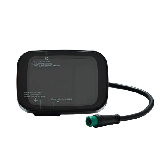 YL81C EBike LCD Display 5Pin Waterproof Connector Electric Bike for Controller 36V 48V Electric Mountain Bike Accessories Yolin
