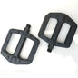 2PCS Bicycle Pedal MTB Mountain Bike Ultra Light Pedal Flat Mountain Bike Ball Pedal Bicycle Wide Pedals Bicycle Accessories black