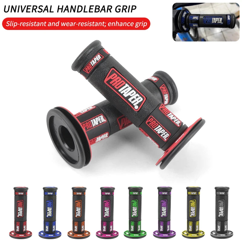 7/8 "22 24mm Motorcycle Grips Handle Bar For KTM YAMAHA KTM CR Pit Bike Motocross Motorbike Rubber GEL Grip Universal