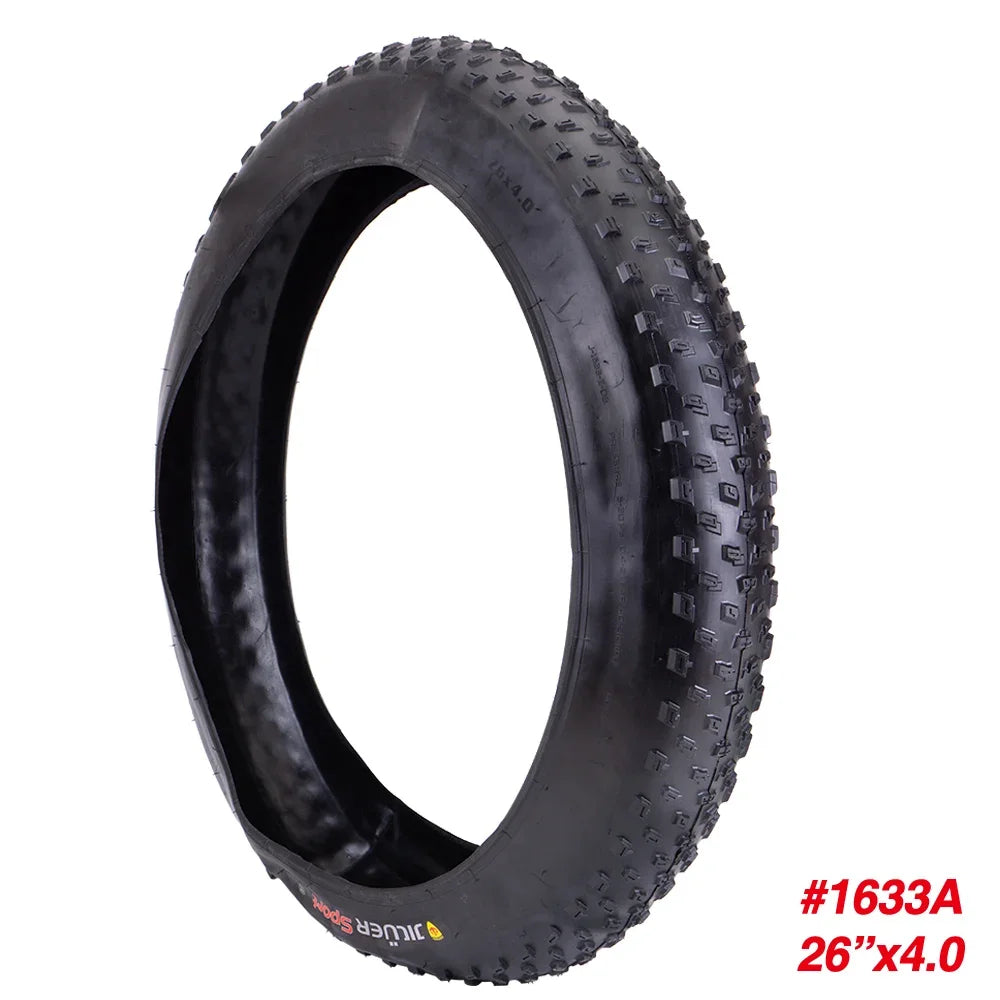 MTB Sand Beach Bike Tyre Durable Grippy 20x4.0 3.0 26x4.0 Snow Riding Fatboy Big Tire Extra Wide 60TPI Foldable CLINCHER 26x4.0 1633A