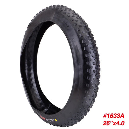MTB Sand Beach Bike Tyre Durable Grippy 20x4.0 3.0 26x4.0 Snow Riding Fatboy Big Tire Extra Wide 60TPI Foldable CLINCHER 26x4.0 1633A
