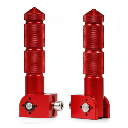M8" 5/16IN Thread CNC Universal Pedals Folded Footrest Footpeg For Motorcycles, Bicycles, Electric Vehicles, Mopeds, Karts