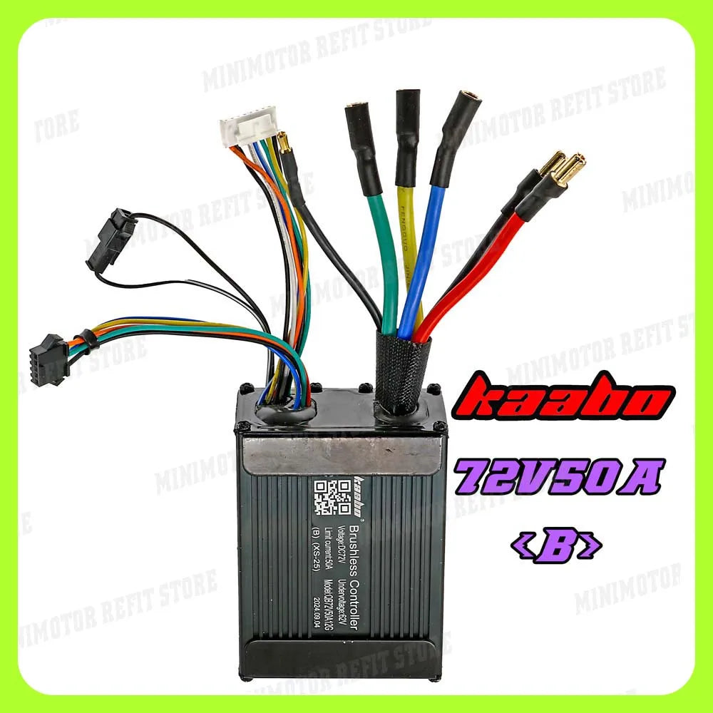72V50A Sine Wave Controller 2000W Motor Control 50A TFT Display for 72V Kaabo Wolf King GT PRO Electric Scooter Original Parts