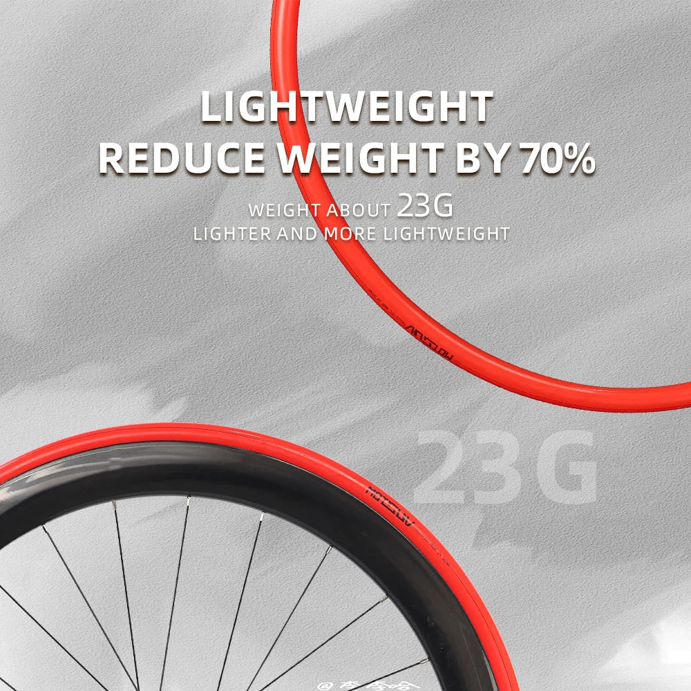 Ultralight Road Bicycle TPU Inner Tube 20 inches 406 20x1 1/8-1.75 French Valve Core Puncture Protection 45/65mm BMX Bike Tire