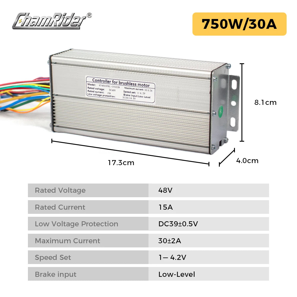 Ebike KT Controller Kit Dual Mode Sinewave LCD5 Display PAS 36V 48V 52V 250W 500W 1000W 1500W 22A Electric Bike Accessories