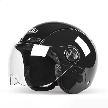Electric Women Motoctcle Helmet Moped Helmets With Visors Pink Summer For Vespa Bicycle