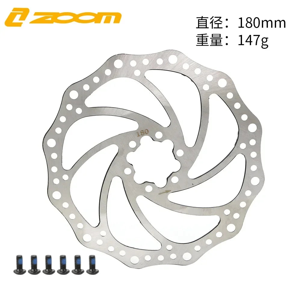 Stainless Steel Brake Rotor 110/120/140/160/180/203mm MTB Road Bike Disc with Bolts Brake Disk 180 B China