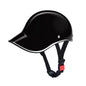 Motorcycle Half Helmet Baseball Cap Universal Men Women Helmet Adult Electric Bicycle Helmets Black China