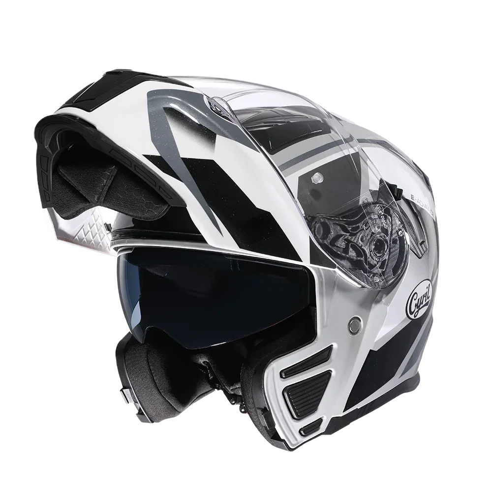 Racing Helmets Double Visor Motorcycle Helmet Accessoires Moto Sports Helmet fuguanghuibai China