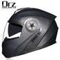 Motorcycle helmet full face racing with Double sun visor Women man flip up Double lens for all seasons 17 China
