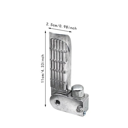 1 Pair of Motorcycle Foot Pegs Pedal Aluminum Alloy 11x2.5cm Spare Parts for E-bike Scooter Simple Assembly Folding
