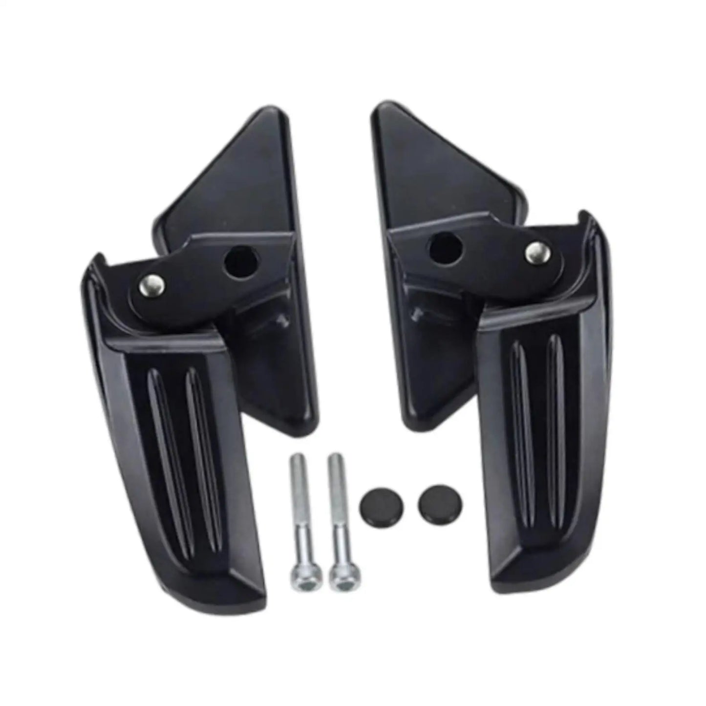 Motorcycle Rear Passenger Footrest Accessories Aluminum Alloy Replacement Pedals Rearset Footpegs for Vespa LX Lxv S
