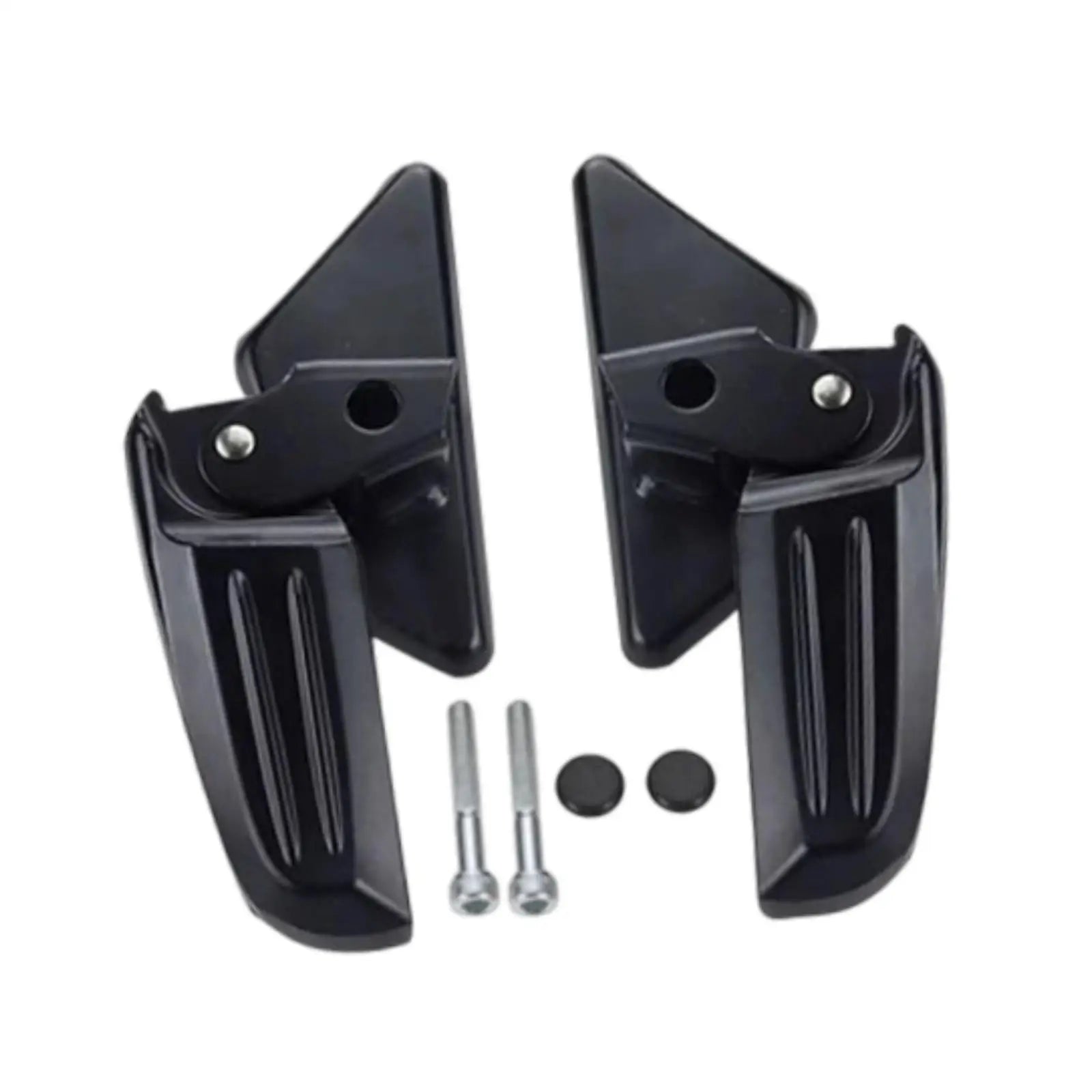 Motorcycle Rear Passenger Footrest Accessories Aluminum Alloy Replacement Pedals Rearset Footpegs for Vespa LX Lxv S