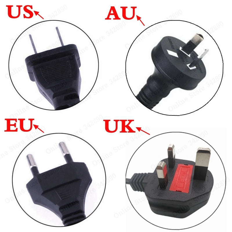 71.4V 5A Lithium Battery Charger For 17S 62.9V Li-ion battery pack Charger high quality Plug EU/US/UK/AU