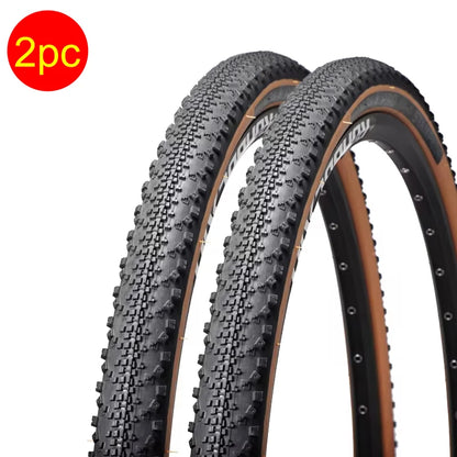INNOVA PRO bicycle tire 700C road bike tires 700x40C 40-622 60TPI fit 29er mtb gravel bike yellow side wire bead ultralight 565g 2pc 700x40C wire China
