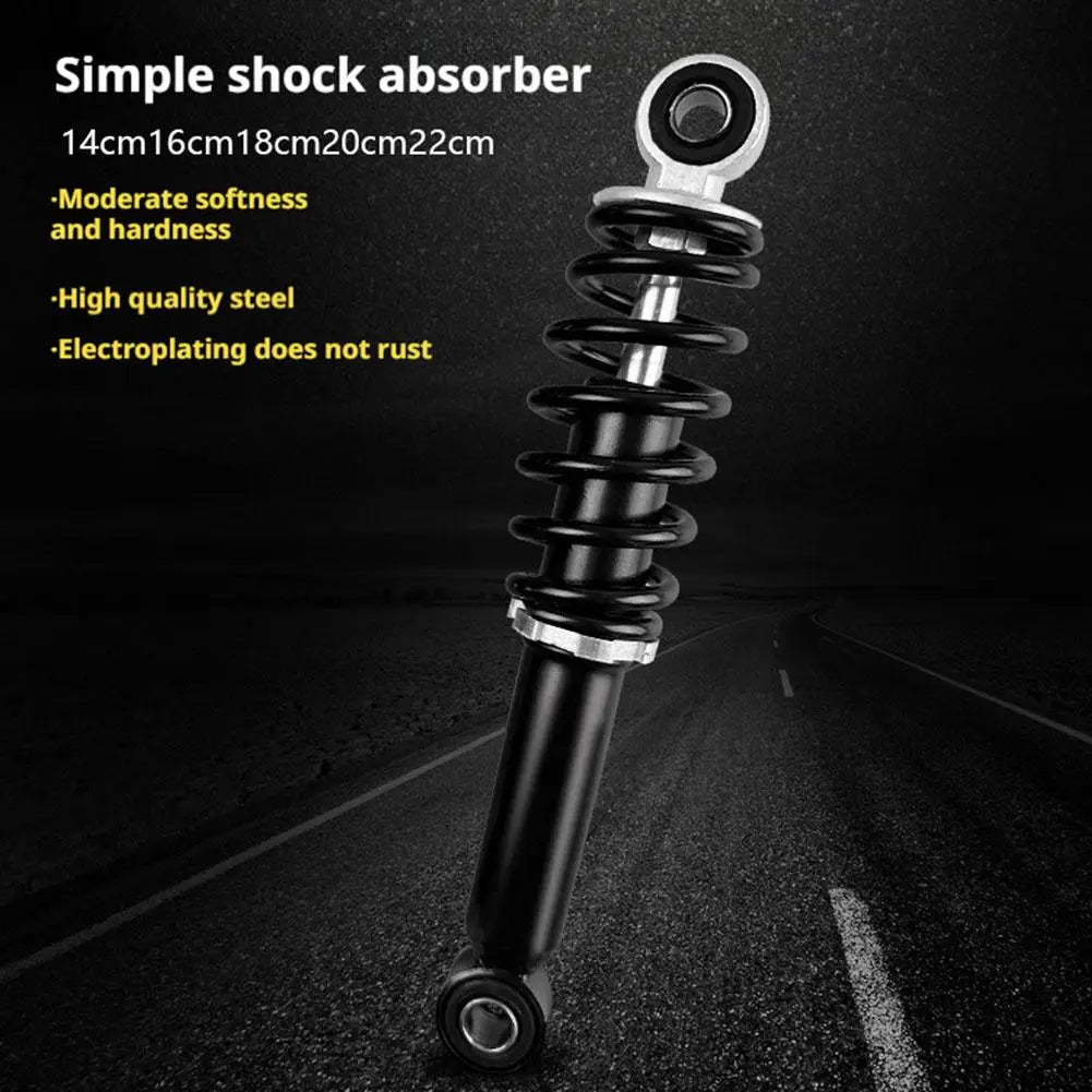 NEW 14/16/18/20/22cm Spring Shock Absorber E-Bike Motorcycle Scooter Rear Suspension Straight Bumper Motorcycle Shock Absorber