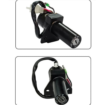 Upgraded Motorcycle Ignition Switch Lock Suitable for YBR125 Motorbike Rustproof Anti Theft Protection Long Lasting Security