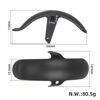 Original Rear Front Fender Brake Taillights for Xiaomi Elite Electric Scooter Waterproof Mudguard Assembly Replacement Parts