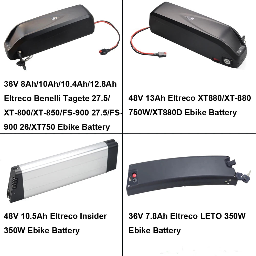 Eltreco Electric Bike Battery 36V 48V Li-ion main product view