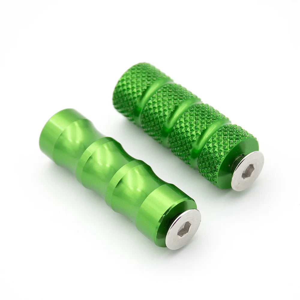6mm CNC Motorcycle Racing Gear Shift Brake Lever Footpeg Foot Pedal For Yamaha YZF R1 R3 R25 R6 R7 R15 R125 MT07 MT09 MT03 FZ09 green CHINA