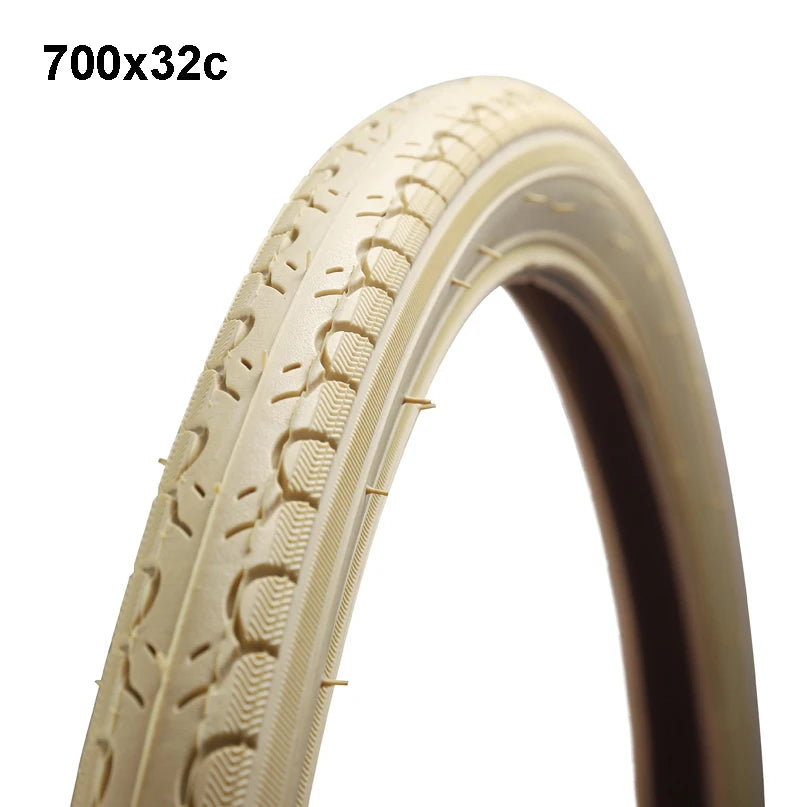 KENDA bicycle tire 700C 700x25C 28C 32C 35C 38C 40C road bike tires ultralight low resistance yellow side Selection Standard 1pc 700x32C Beige China