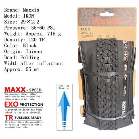 29X2.2 SPEED EXO TR / Foldable