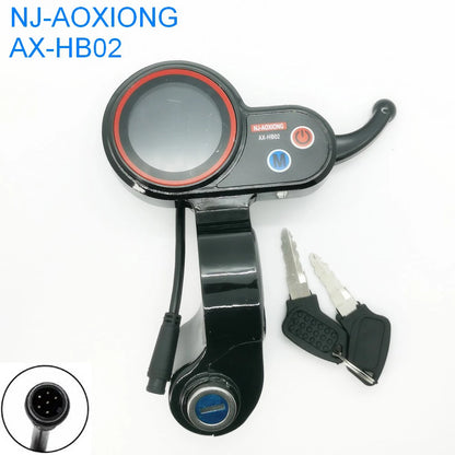 Electric Scooter Instrument Display 24V 36V 48V Dashboard Finger Throttle For Kugoo M4 SEALUP TF-100 NJ AOXIONG Jh-01 LCD Meter