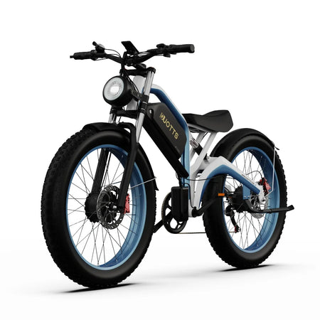   DUOTTS N26 Dual Motor Electric Bike 48V 20AH 26x4 Fat Tire E-Bike for Adults – 1500W Peak Power Mountain Off-Road Bicycle