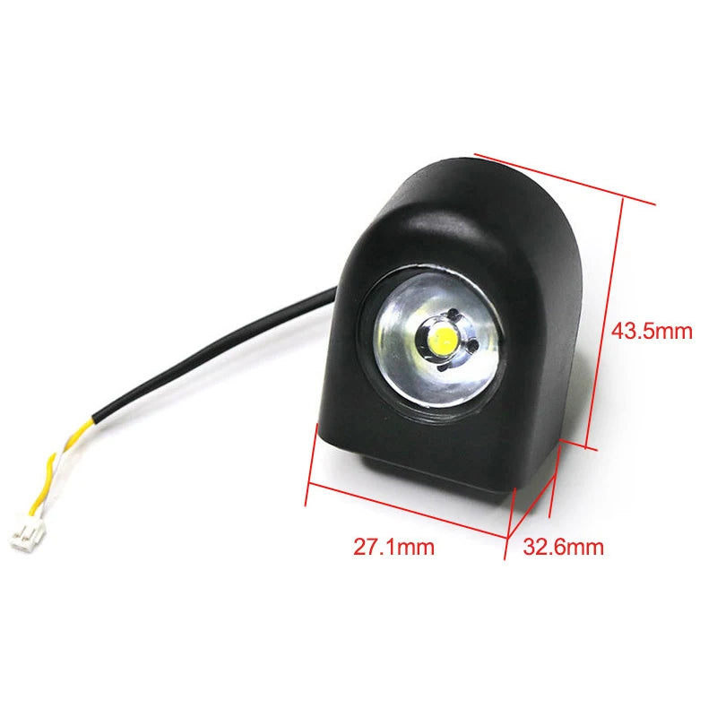 1set Electric Scooter Headlight Lamp Led Light Front Lamp Replace For Xiaomi M365