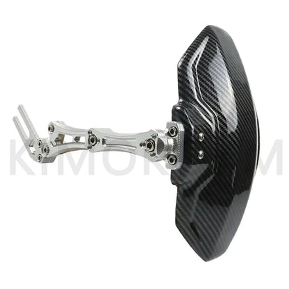 Motorcycle And Bike Adjustable Imitation carbon fiber aluminium alloy Rear Wheel Fender Mudguard Universal Extender Accessories