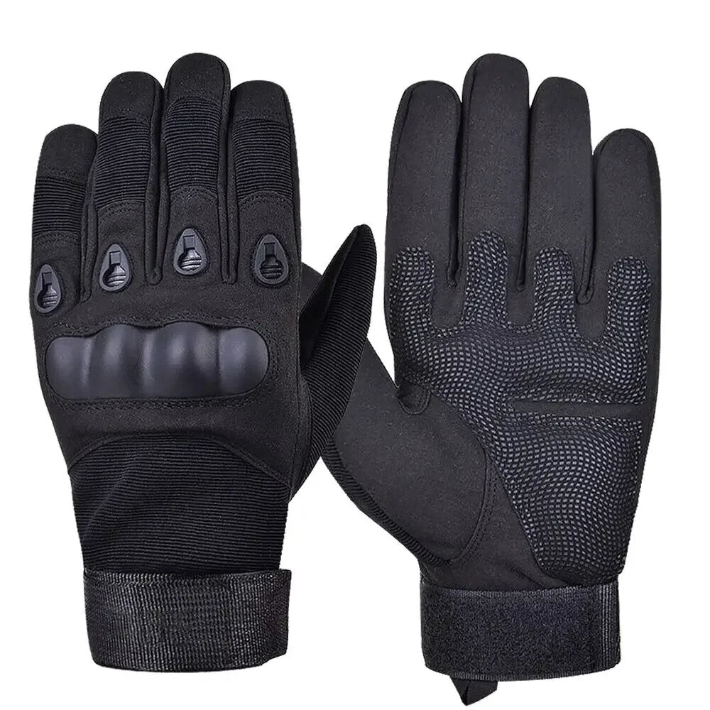 Motorcycle Gloves Men Tactical Hunting Shooting Knuckle Protection Sports Full Finger Cycling Bike Gloves Women Bicycle