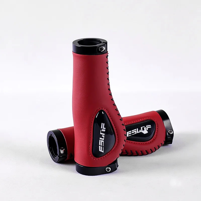 Bicycle Grips Soft Rubber For MTB Mountain Bike Shockproof Anti-Slip Handlebar Cover Lock On Ergonomic Cycling Handle Bar Parts