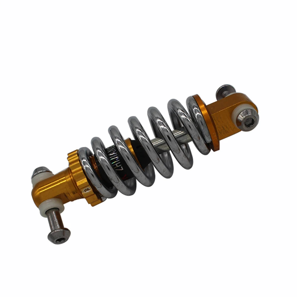 Original FLJ T11 Electric Scooter Rear Spring Shock Absorber 110/125mm Gold 6mm High Pressure Spring Accessories