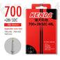 KENDA Bicycle Inner Tube 1PC 700C 23-25C 28-32C 35-43C Schrader Presta Butyl Rubber MTB Road Bike Tube Inner Tyre Bicycle Parts 700-28-32C-FV48L