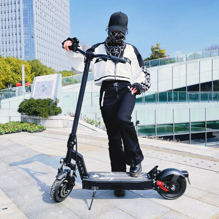   DT08 Electric Scooter – 500W Motor, 48V Battery, Foldable Design for Adults
