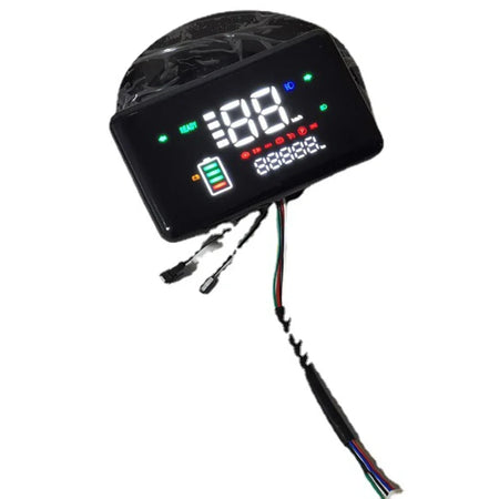 Weatherproof Back Casing and Wiring Setup for E-Bike Replacement Display