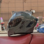 Flip Up Motorcycle Helmet Double lens full face helmet High quality DOT approved 19