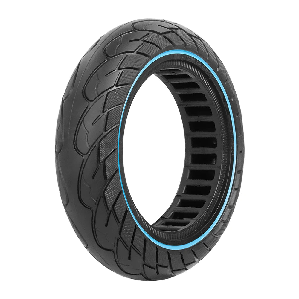 10X2.5 Tubeless Tires 60/70-6.5 Solid Tire for Ninebot Max G30 Electric Scooter 10inch Explosion-Proof Hollow Honeycomb Tyre Blue China