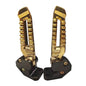Motorcycle Replacement Foot Pegs Footrest Pedal for 150cc 125cc Pedal Footrests Motorbike Accessories Easy Installation Gold