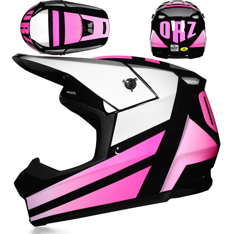 Latest Off road Motorcycle Helmet Mountain DH Off road Helmet Bicycle Track Helmet MULTI