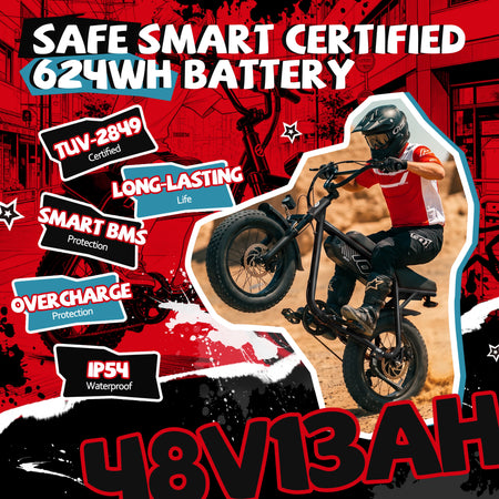 UL2849 certified ESKUTE V101 electric dirt bike