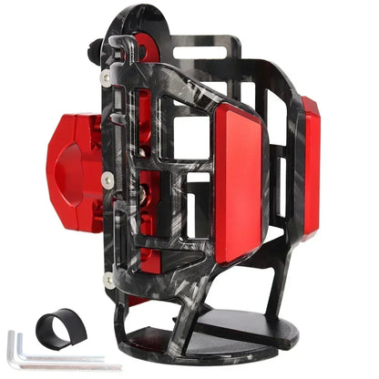 Cup Holder For Yamaha Majesty 250 400 250cc Zuma 50 Bws 125 150cc 50cc Vino50 Vino125 Neo 115 Neos Motorcycle Accessories C Style Red