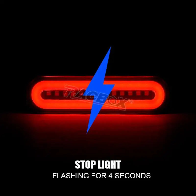 3 in 1 Motorcycle Led Brake Tail lamp Turn signal Light DRL Sequential Signal Lamps Taillight For Truck Trailer RV Cafe Racer