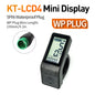 Ebike Display KT LCD4 Smart 24V 36V 48V Ebike LCD led SM/Waterproof Plug Display For Electric Bicycle Conversion Kit LCD4 WP Plug