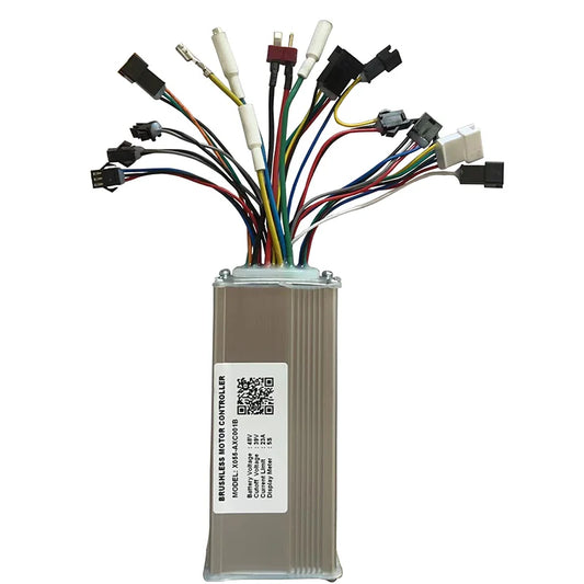 EBIKE MOUNTAIN BIKE SPEED CONTROLLER 48V 23A X055-AXC001B BRUSHLESS MOTOR CONTROLLER E-BIKE ACCESSORIES FOR DISPLAY METERS 5s