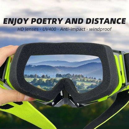 High Quanlity Motorcycle Glasses Goggles Motocross Goggles Helmet MX Moto Dirt Bike ATV Ski Outdoor Sports Glass Scooter Goggles