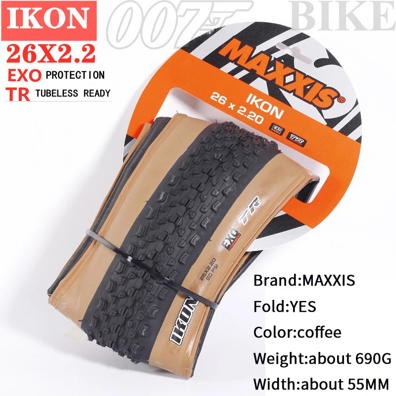 Maxxis IKON Mountain Bike Tires26/27.5/29X2.2 2.0 2.35 is a versatile XC tire designed to perform in a broad range of conditions 26X2.2 EXOTR Y Foldable China
