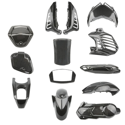 Carbon Fiber Motorcycle Cover Protective Shell Guard Decorative Frame Accessories Lightweight Fit for NMAX155 2020-2023