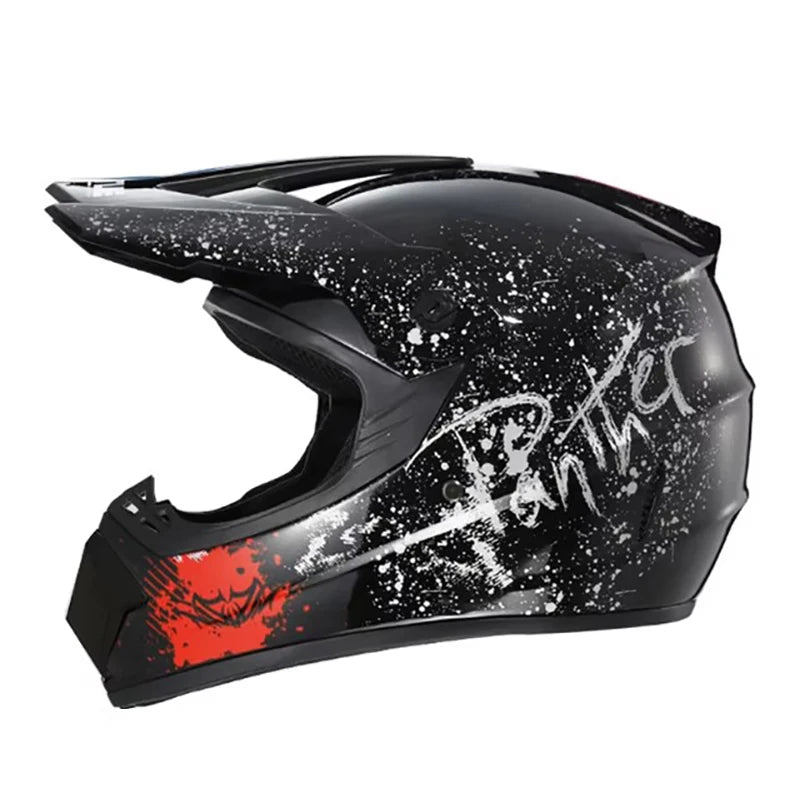 Youth Motocross Helmet – Lightweight & Safe for Off-Road, Karting, Downhill & Cross Biking U